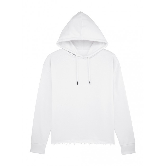 Cotton white outlet hoodie