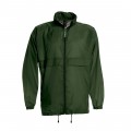 Jacket Sirocco Windbreaker Light Weight Nylon Forest Green