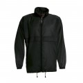 Jacket Sirocco Windbreaker Light Weight Nylon Black