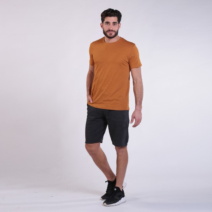 Workout Shorts Front Pocket 3060 Cotton 