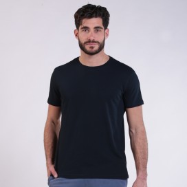 Unisex Short Sleeves T-shirt 1800 Cotton 150 Gsm Regular Fit Navy