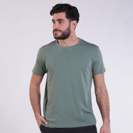 Unisex Short Sleeves T-shirt 1800 Cotton 150 Gsm Regular Fit Olive