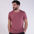 T-Shirt 1500 Cotton Blend 145 Gsm Regular Fit Burgundy