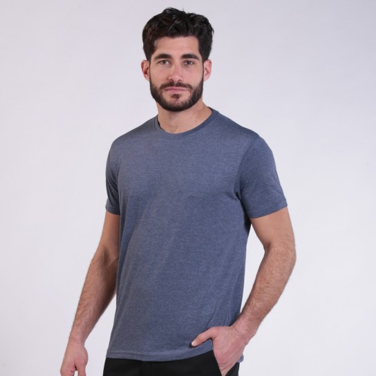 AIRism Crew Neck Short Sleeve T-Shirt (Heather)