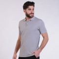 T-shirt 2200 Pique Knit Polo Cotton 190 Gsm Regular Fit LIght Grey
