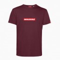 T-Shirt 'Red Label' 43045 Organic Cotton 150 Gsm Regular Fit Burgundy