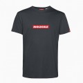 Unisex Short Sleeves T-shirt MOLECULE® 43045 Red Label Print Organic Cotton 150 Gsm Regular Fit Asphalt