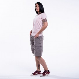 Women Cargo Shorts MOLECULE® 55002 Rip Stop Regular Fit Grey (Old Release)