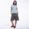 Women Cargo Shorts MOLECULE® 55002 Rip Stop Regular Fit Khaki