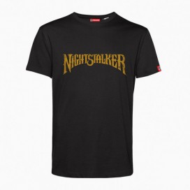T-Shirt MLC NIGHTSTALKER Logo 145 Gsm Cotton Regular Fit Black
