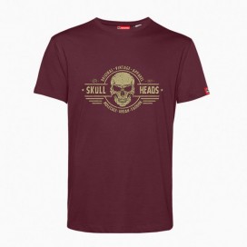 T-Shirt MLC SKULLHEADS II 145 Gsm Cotton Regular Fit Burgundy