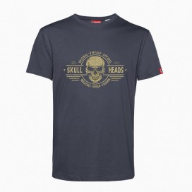 T-Shirt MLC SKULLHEADS ΙΙ 145 Gsm Cotton Regular Fit Dark Grey