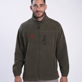 Jacket Fleece MLC 200 Long Sleeves Polyester Khaki