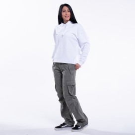 Cargo Pants W MOLECULE® 45038 Canvas One Pocket Regular Fit Khaki