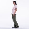 Women Cargo Pants MOLECULE® 45041 Jungle Canvas Slim Fit Khaki