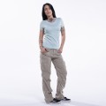 Women Cargo Pants MOLECULE® 45041 Jungle Canvas Slim Fit Beige