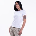 T-Shirt 47045 Women Organic Cotton 150 Gsm Regular Fit White
