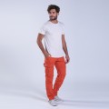 Cargo Pants MOLECULE® 62005 Outdoors Canvas Slim Fit Orange