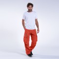Cargo Pants MOLECULE® 50005 Canvas Zipper Loose Fit Orange
