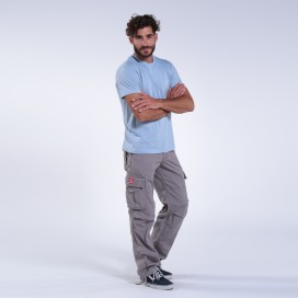 Cargo Pants MOLECULE® 50008 Canvas One Pocket Regular Fit Grey