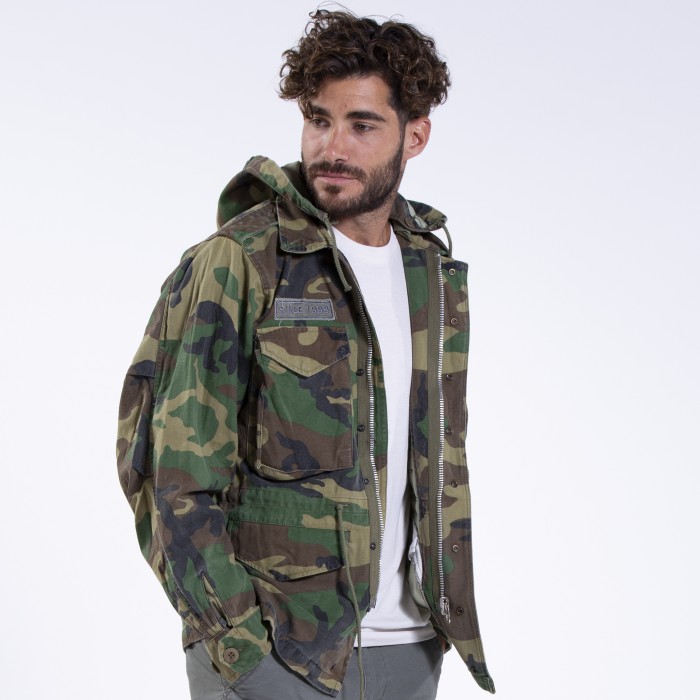 Heavy camo jacket sale