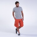 Cargo Shorts MOLECULE® 50007 Canvas Zipper Regular Fit Orange