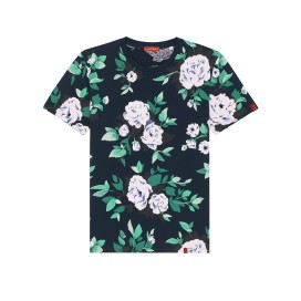 Unisex Short Sleeves T-Shirt MOLECULE® 828 Floral 180 Gsm Organic Cotton Regular Fit