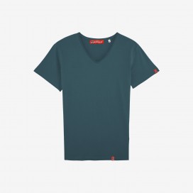 Unisex Short Sleeves T-shirt MOLECULE® 2045 Relaxed V Neck Organic Cotton 155 Gsm Regular Fit Stargazer