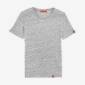 Unisex Short Sleeves T-shirt MOLECULE® 3145 Linen 155 Gsm Regular Fit Linen Mid Heather Grey