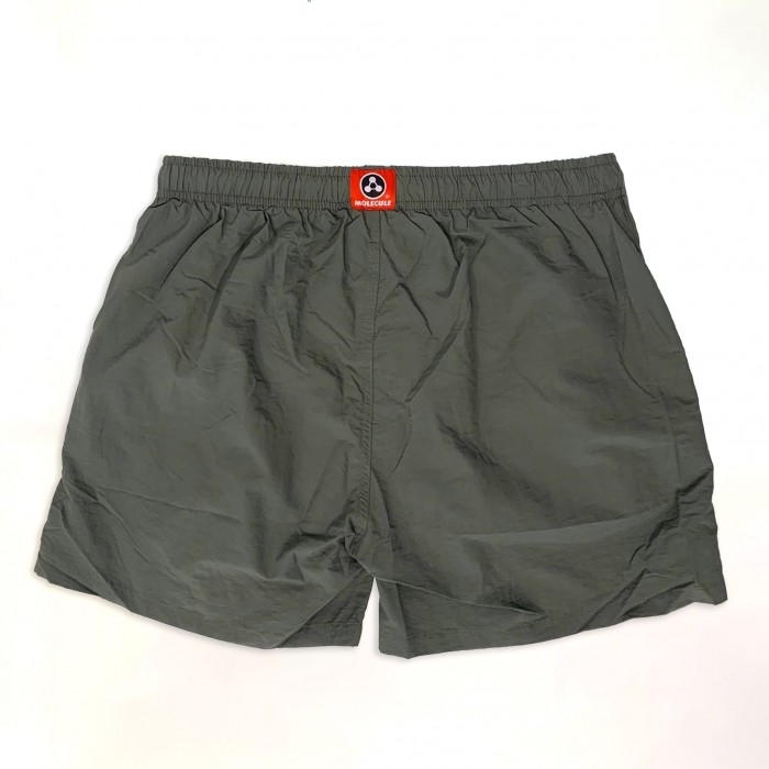 Cargo Shorts MOLECULE® Three Quarters 45056 Canvas Cap Pocket Zipper Loose  Fit Brown