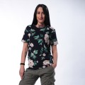 Unisex Short Sleeves T-Shirt MOLECULE® 828 Floral 180 Gsm Organic Cotton Regular Fit