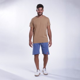 Workout Shorts MOLECULE® 321 Cotton Regular Fit Indigo
