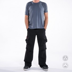 Παντελόνι MLC 50001 Smooth Canvas Regular Fit - Black