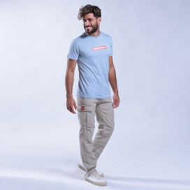 Cargo Pants MOLECULE® 62005 Outdoors Canvas Slim Fit Beige