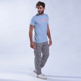 Cargo Pants MOLECULE® 62005 Outdoors Canvas Slim Fit Grey
