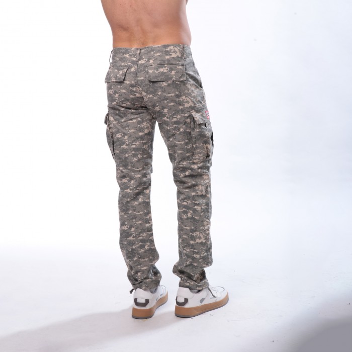 Cargo Pants MOLECULE® 62005 Outdoors Canvas Slim Fit Navy
