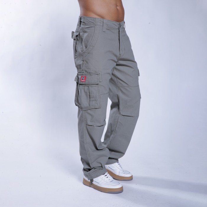 Cargo Pants MOLECULE® 50008 Canvas One Pocket Regular Fit Khaki