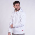 Zip Hoodie MOLECULE® 3302 Cotton Blend 300 Gsm Regular Fit White